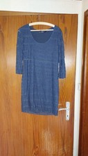 Damenkleid schöne Spitze, unterfüttert, marineblau YEST xxl BW48,Länge 90cm
