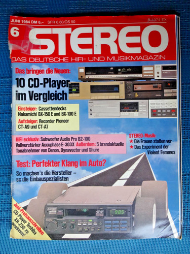 Stereo accuphase e - 6/84,accuphase,
