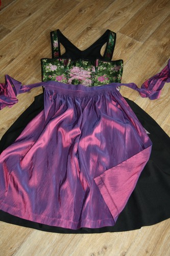 Kl4745 dirndl mit schürze - dirndl,