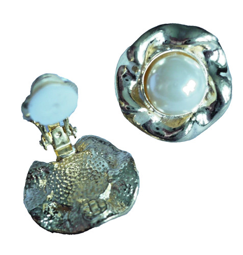 Edel ohr clips mit perlen - edel,