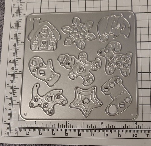 Stanzschablone teilig 9 - teilig , "