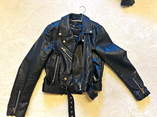 Zara bikerjacke kunstleder - zara,