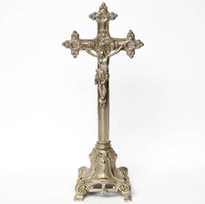 Antikes Altarkreuz Standkreuz