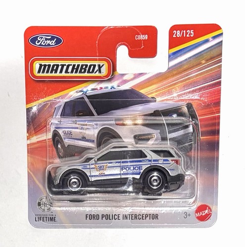 Matchbox 125 ford police - matchbox,