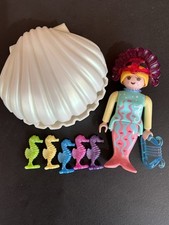 Playmobil 4813 Meerjungfrau Meeresfee große Muschel Baby-Seepferdchen komplett