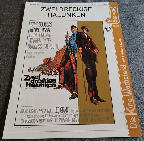 Dkw filmflyer kirk douglas - douglas, &