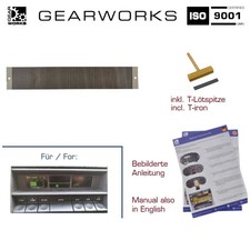 Kontaktfolie Klimabedienteil