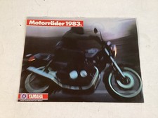 Yamaha Prospekt Gesamtprogramm 1983 12-seitig div. Modelle ungelocht schön rar !