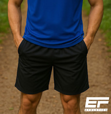 Hose Shorts kurz Herren Sporthose Laufhose mit Seitentaschen und Reißverschluss