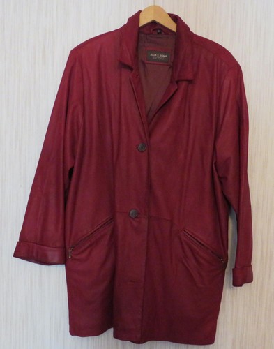 Weiche lange damen lederjacke - weiche, damen-lederjacke