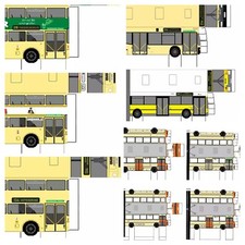 Bastelbögen berliner busse - berliner,