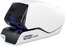 Rapid Elektro Heftgerät Hefter Tacker 5025e weiß/grau + Bonus