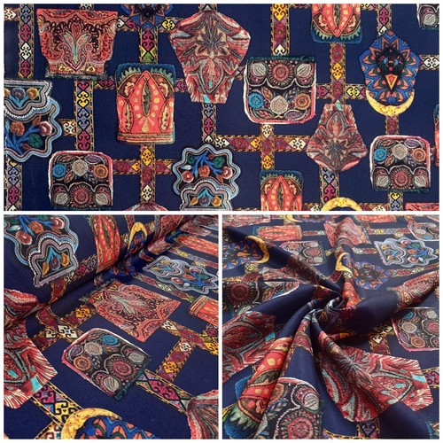 Polyester stoff bedruckt - stoff,