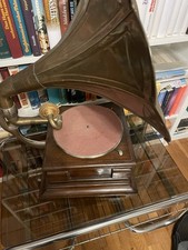 Grammephon mit Handkurbel