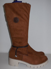 Stiefel RIEKER Gr. 41 *NEU* Schuhe Wildlederoptik