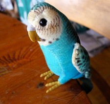 Steiff - alter Wellensittich