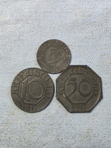 Notgeld münzen set dortmund - notgeld,