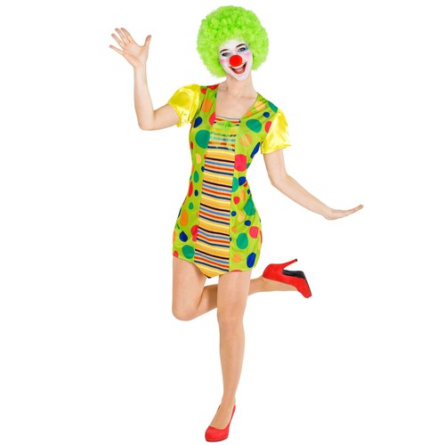 Frauenkostüm clown clownfrau - frauenkostüm,