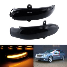 2x Schwarz Spiegelblinker