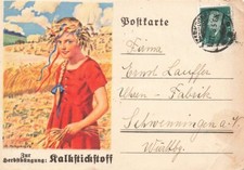 706451) DR Werbekarte Landwirtschaft "Zur Düngung Kalkstickstoff" 1928
