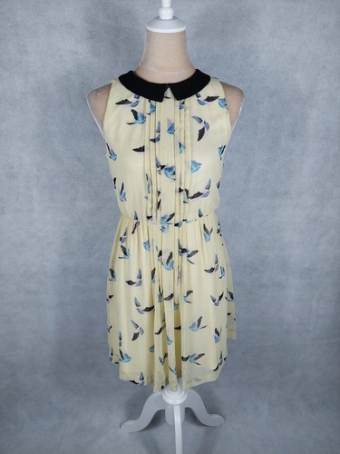 Kleid zara basic 36 gelb - basic,