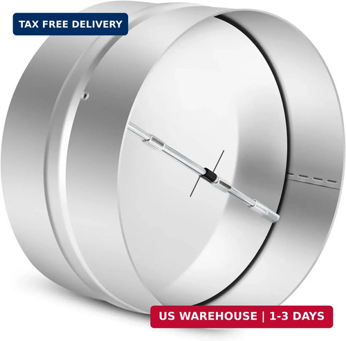 Backdraft damper duct draft - damper,