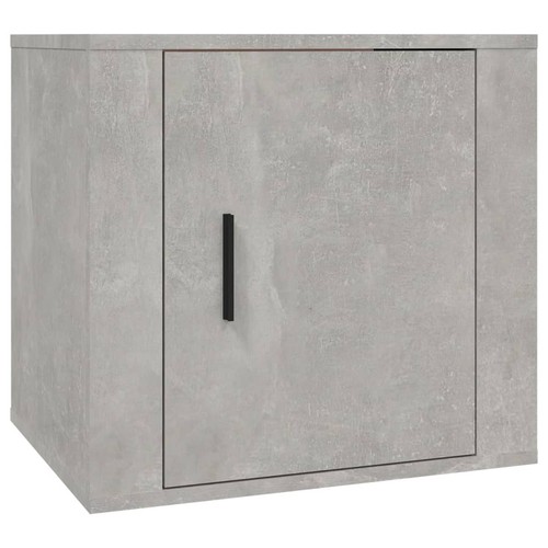 Nachttisch betongrau 50x39x47 - nachttisch,