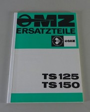 Teilekatalog / Ersatzteilliste Motorrad MZ TS 125 + TS 150 Stand 02/1973