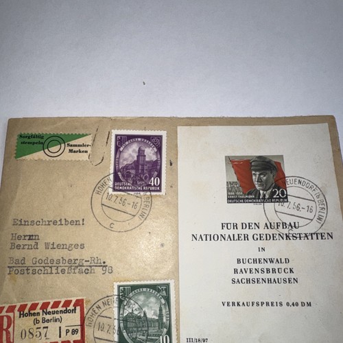 Klasse alter ddr beleg block - klasse,