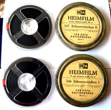 DEFA Heimfilm Nr. 146-147  - Schneewittchen  1 u. 2 - 8 mm - 60 m - Schwarz-Weiß