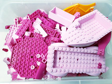 Lego 1 KG ROSA/PINK STEINE