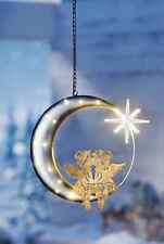 LED-Hängedeko "Engelsglück"