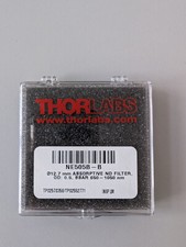 NE505B-B - Ø1/2" Neutral Density Filter, AR Coated: 650 - 1050 nm, OD: 0.5