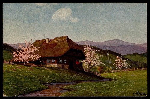 Schwarzwald künstlerkarte - schwarzwald,