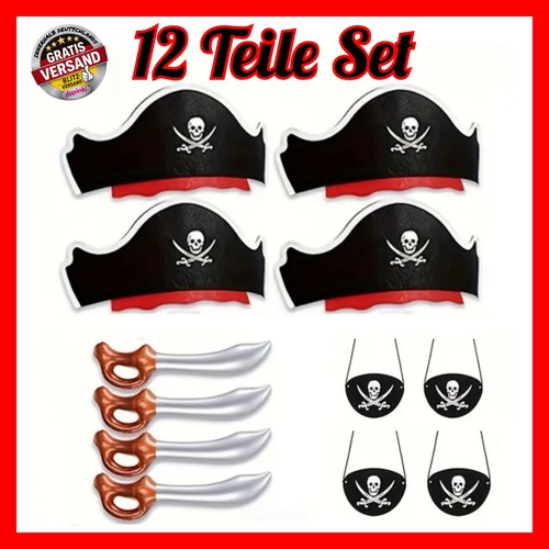 Piraten kostüm zubehör - kostÜm, set