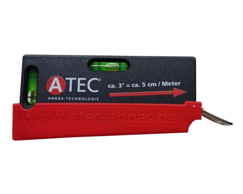 Atec grad wasserwaage mit 2m - grad,