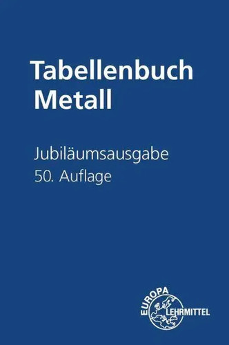 Jubiläumsausgabe tabellenbuch - jubiläumsausgabe,