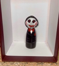 Handbemalte Holzsäge