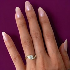 Gelbgold Diamant Ring für