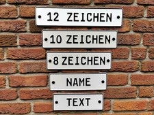 1 STÜCK FIRMENSCHILD