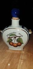 Keramik Flasche Schwarzwald