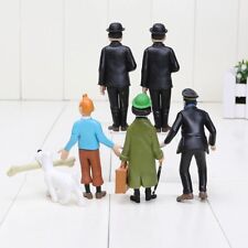 6 x,Tim und Struppi Figuren