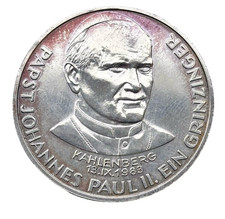 Österreich 200 Grinzing Gulden 13/09/1983 Johannes Paul II 13.92 g 0.835 Silber