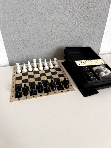 Vintage reisespiel set - vintage, reisespiel-set