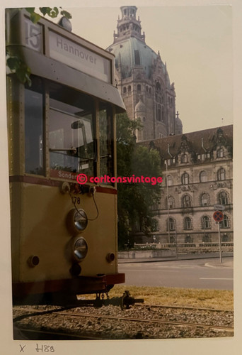 Straßenbahn hannover 1988 - hannover,