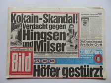 Bild Zeitung vom 23.12.1987