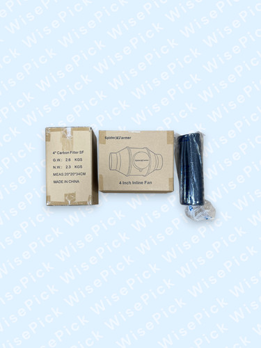 Spider farmer abluftset zoll - farmer, 4