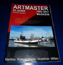 ARTMASTER Katalog 1993 -2017 Bausätze Schiff Kutter Bunker Tiger A7V usw 1:87 HO