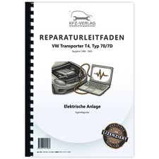 VW Transporter T4 (90-03) Eigendiagnose Elektrische Anlage Reparaturanleitung