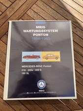 MBIG Wartungssystem Mercedes Ponton  190 SL, 219, 220a, 220 S (W121/105/180)